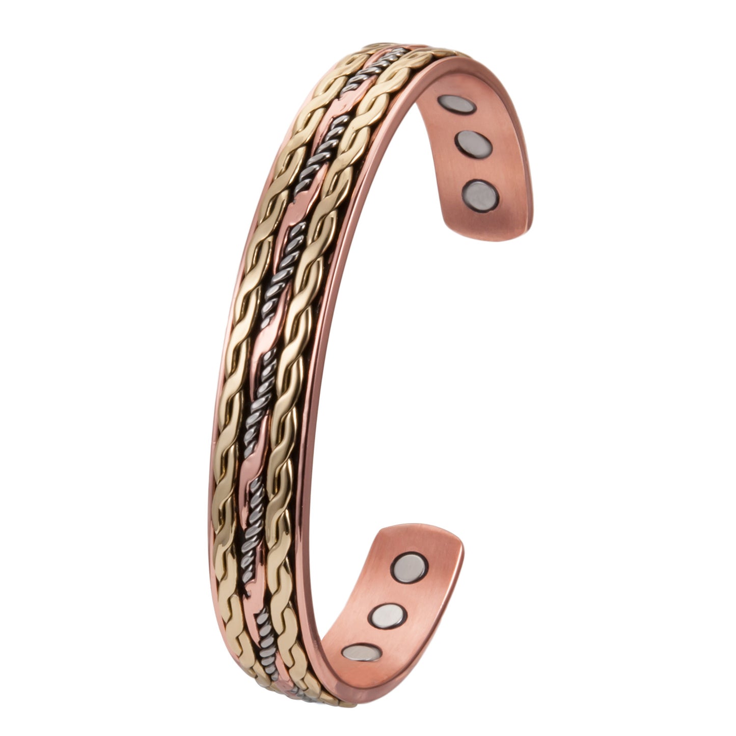 Red Copper Adjustable Hand Strong Magnetic Anti-fatigue Woven Jewelry