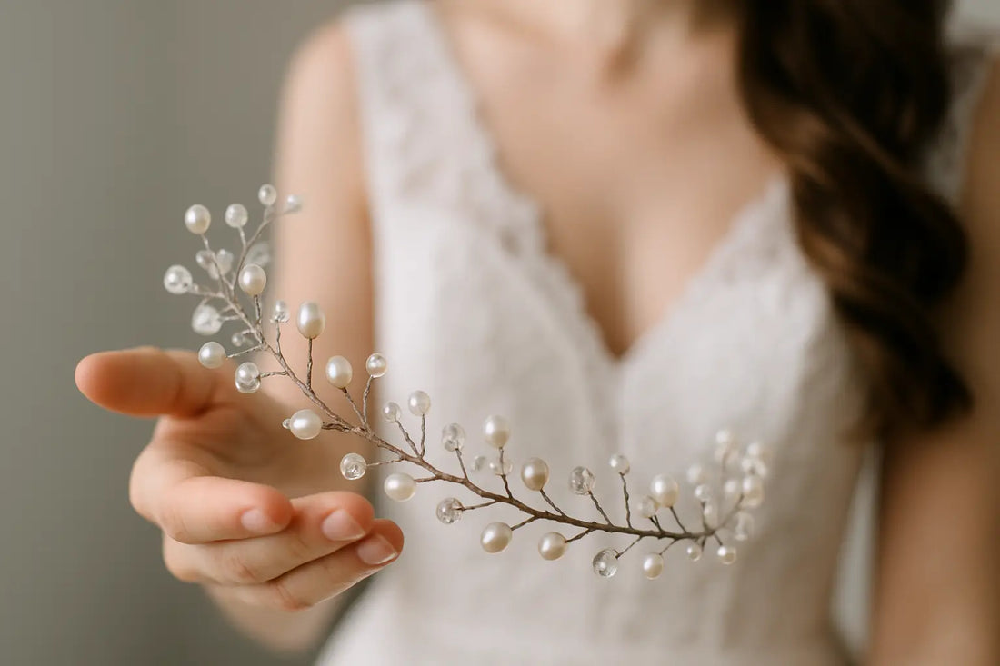 Wire Wrapped Wedding Hair Crowns That Last