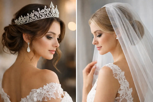 Bridal Crown vs Veil: Which Fits You?