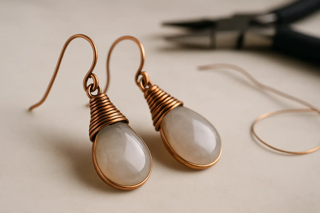 Why Handmade Copper Wire-Wrapped Earrings Stand Out