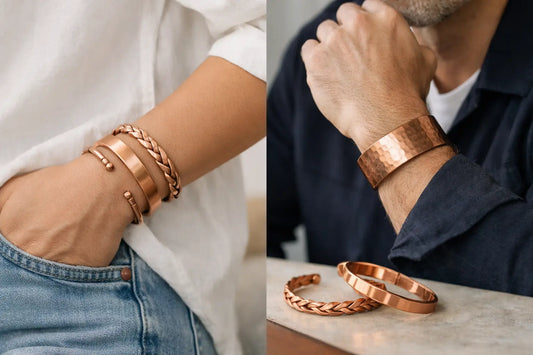 How to Style Copper Bracelets With Ease