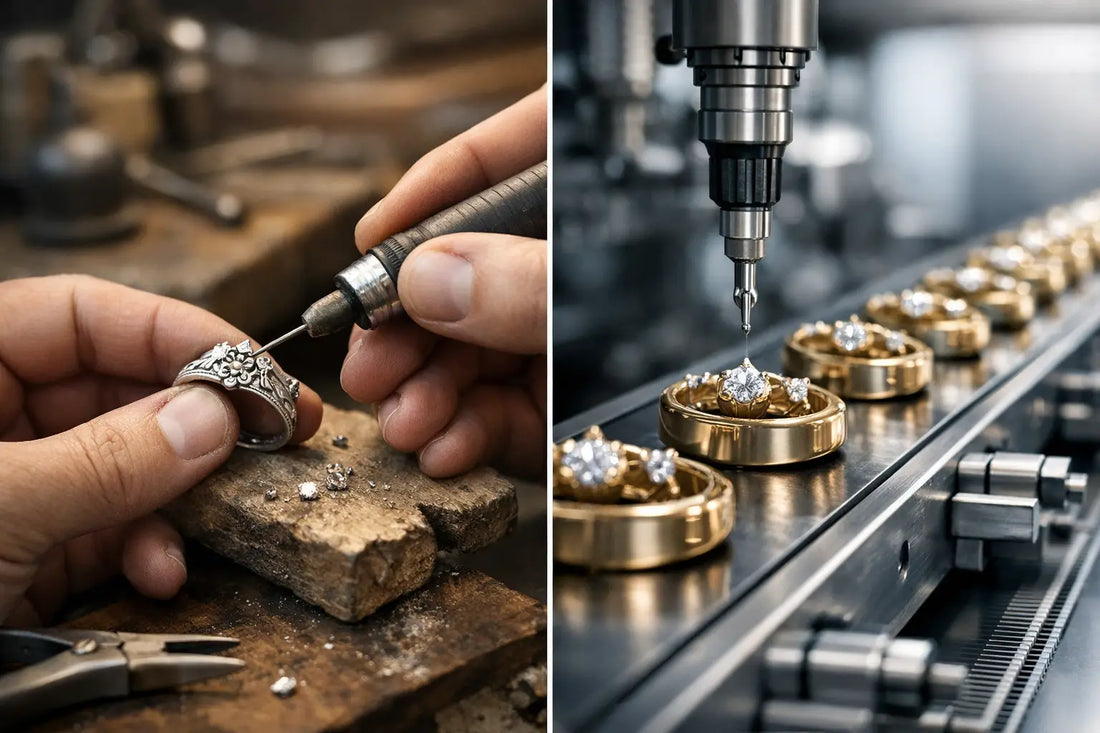 Handmade vs Mass Produced Jewelry