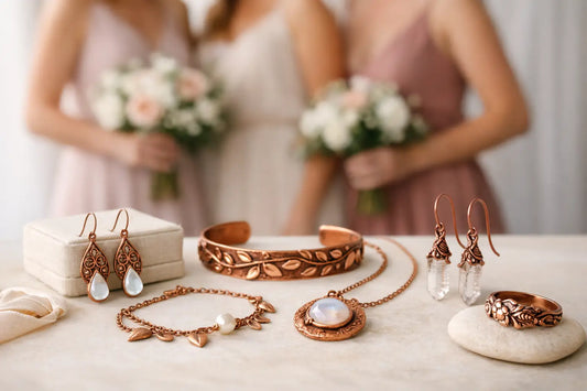 Unique Copper Jewelry for Bridesmaids Ideas