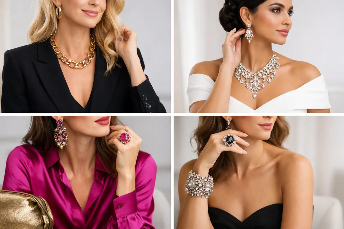 9 Statement Jewelry Outfit Examples to Try