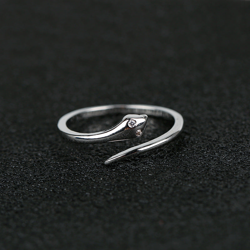 Fashion Copper Micro-inlaid Zircon Ring