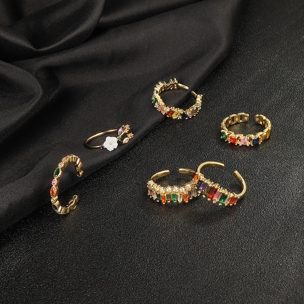 Fashion Hot Sold Copper Plated Ring