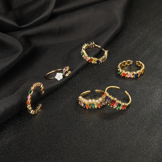 Fashion Hot Sold Copper Plated Ring