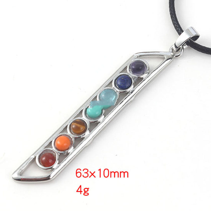 Crystal Chakra Necklace Pendant Female Pig Year Jewelry Pendant