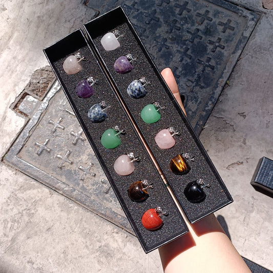 Natural Crystal Emerald Colorful Small Jewelry