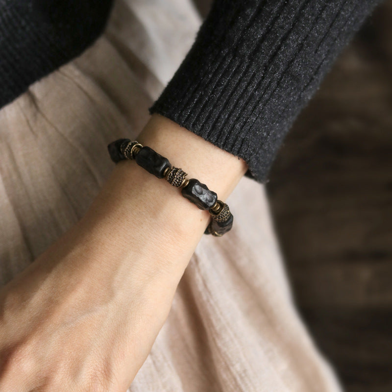 Literary Beads Bracelets Personality Trendy Men's Jewelry