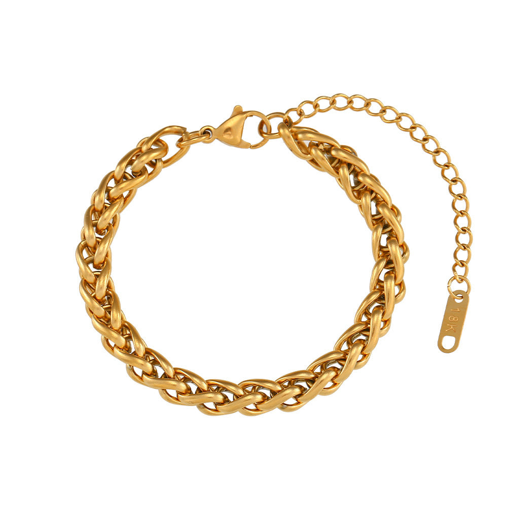 Fashionable Retro Bracelet Accessory Made Of Stainless Steel