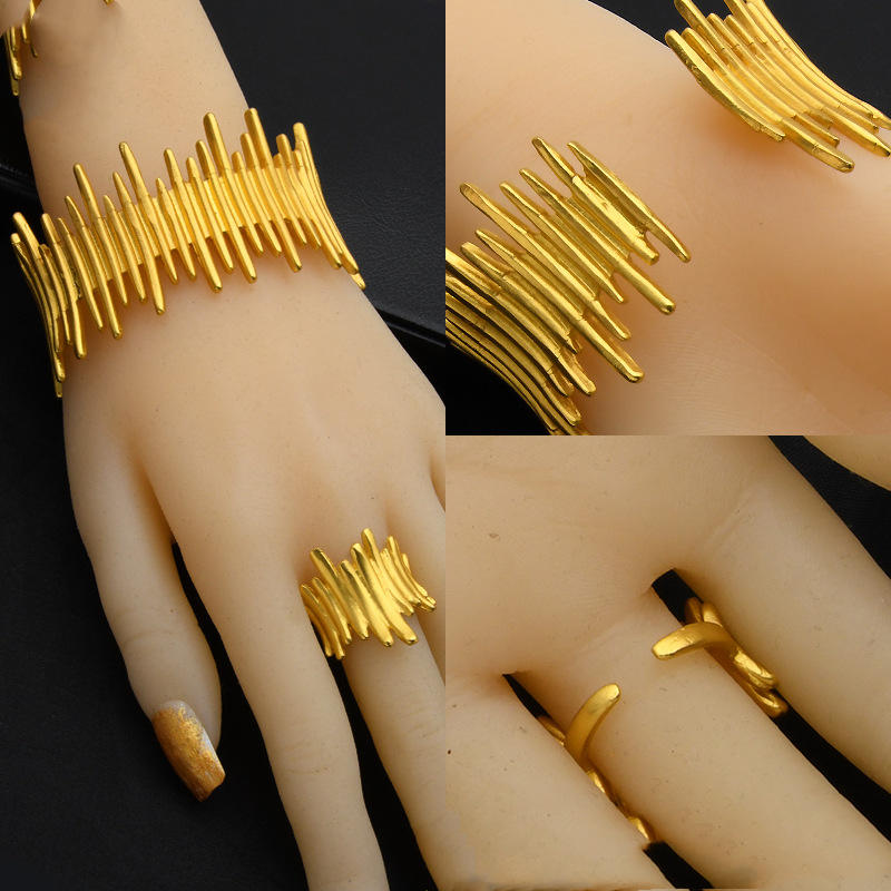 Copper Fade Bracelet Ring Fashion Wedding Ladies Jewelry Jewelry