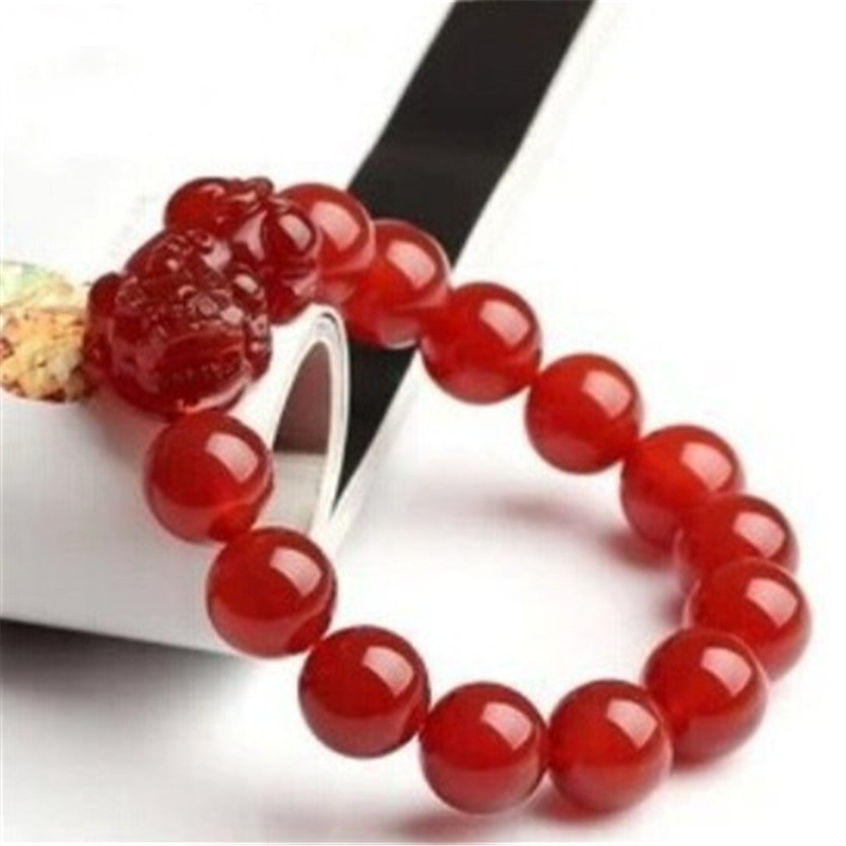 Red Agate Men And Women Couple Style Brave Bracelet Jewelry