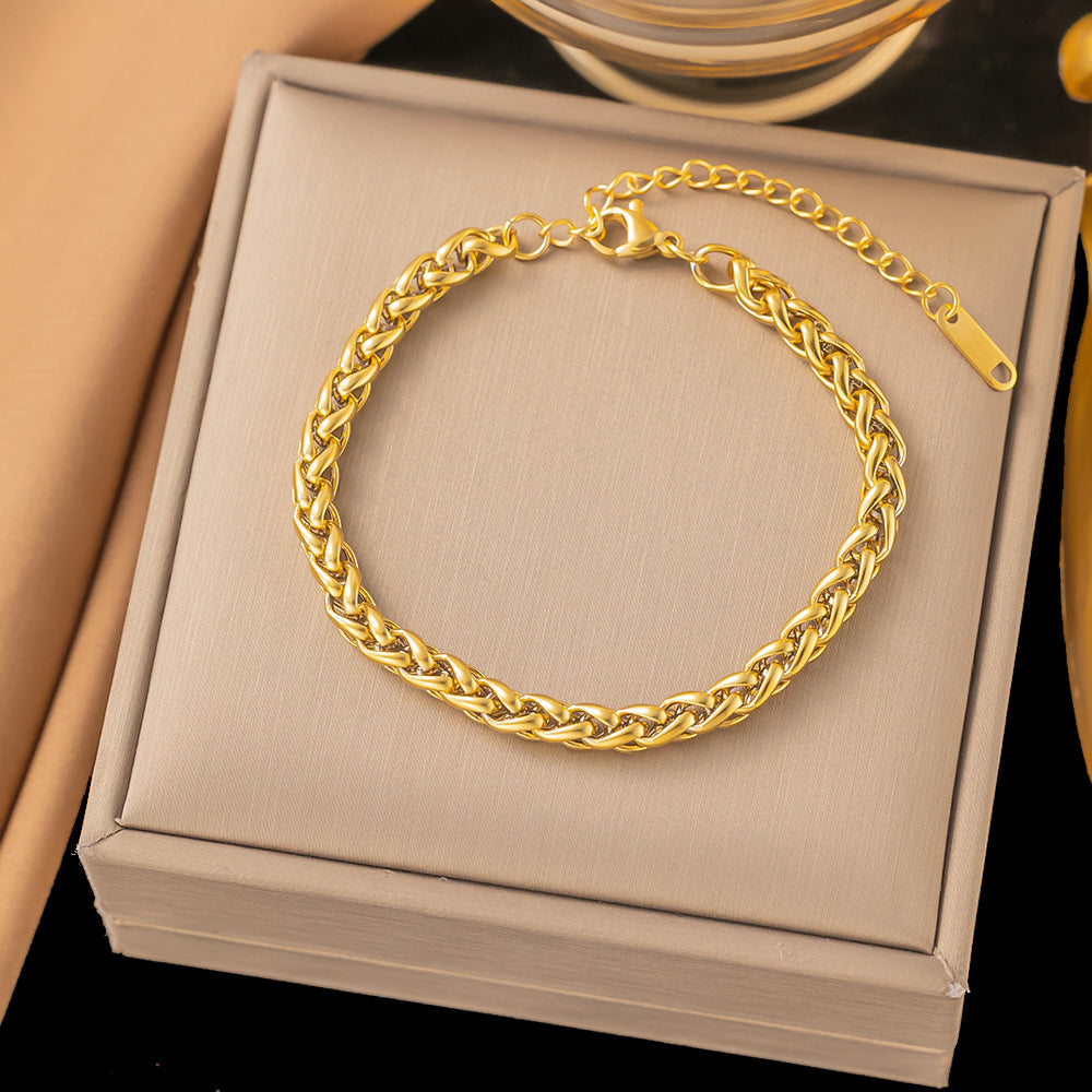 Fashionable Retro Bracelet Accessory Made Of Stainless Steel