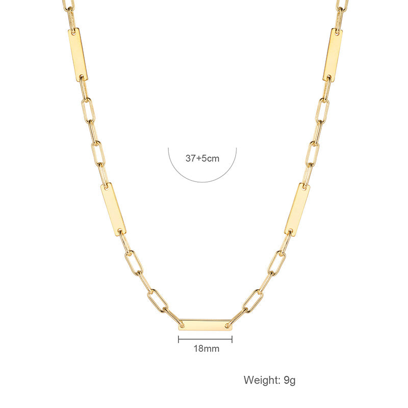 Pure Copper Pendant Fashion Same Style Personality Jewelry Necklace