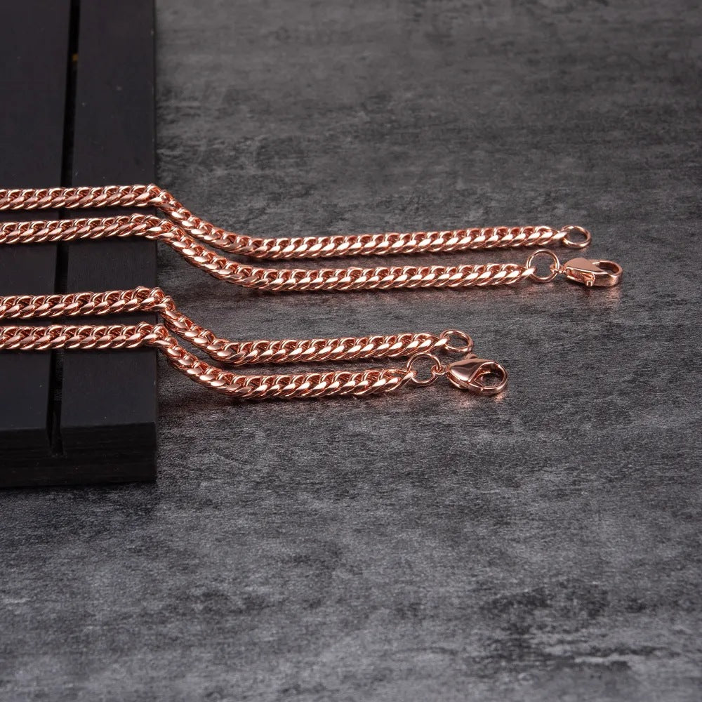 Necklace Red Copper Hand Twist Scratch Resistant Necklace