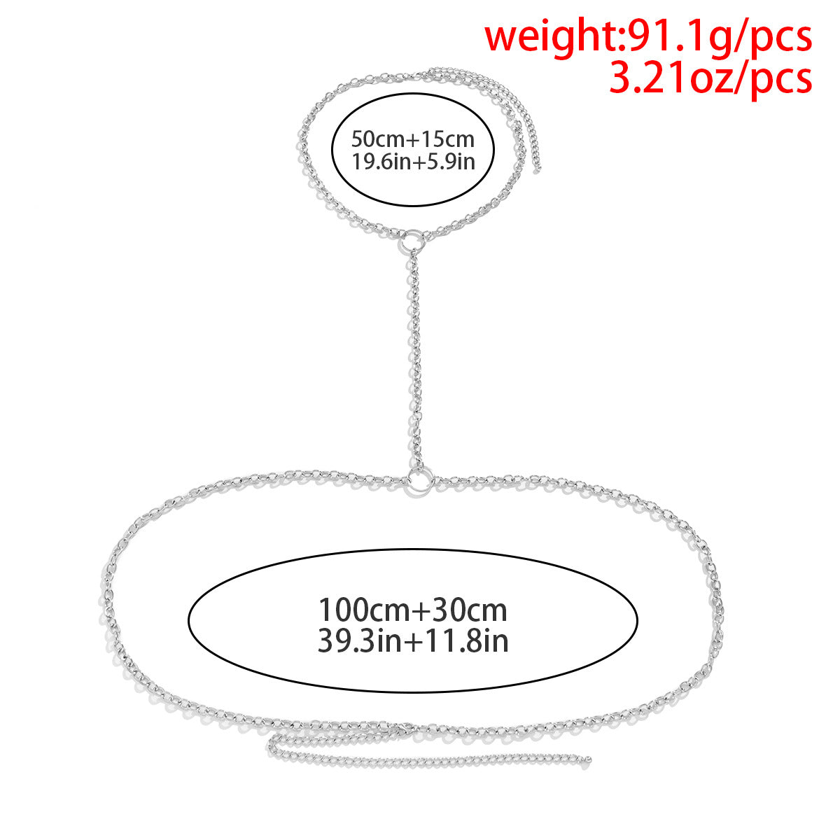 Jewelry Men's Body Chain Waist Chain One Design
