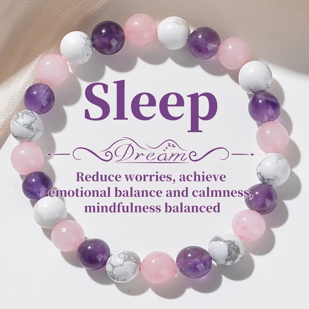 Rare Handmade Womens Bracelet With Amethyst