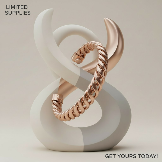 Pure Copper Magnetic Bracelet – Unisex  Handcrafted