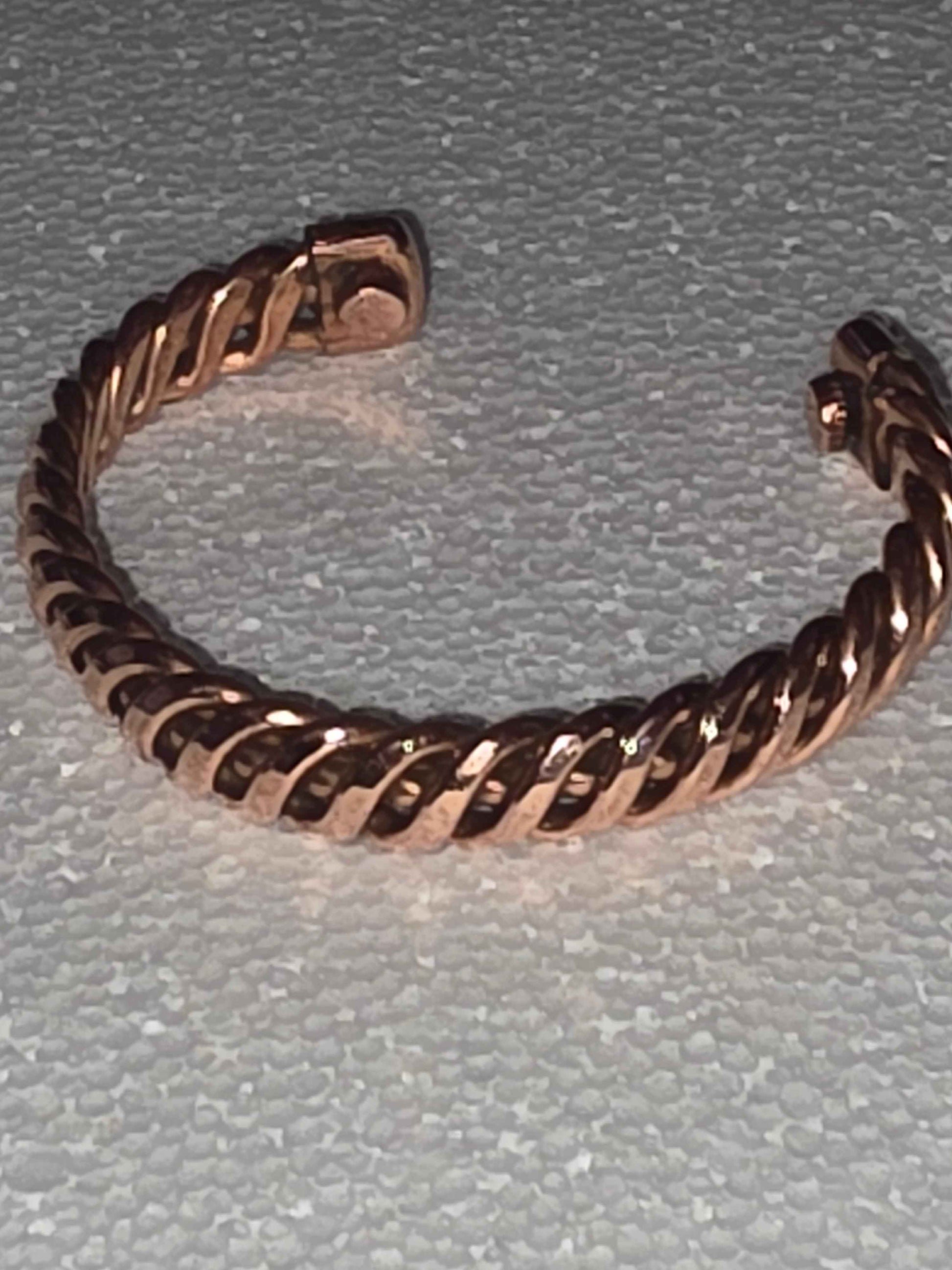 Pure Copper Magnetic Bracelet – Unisex  Handcrafted